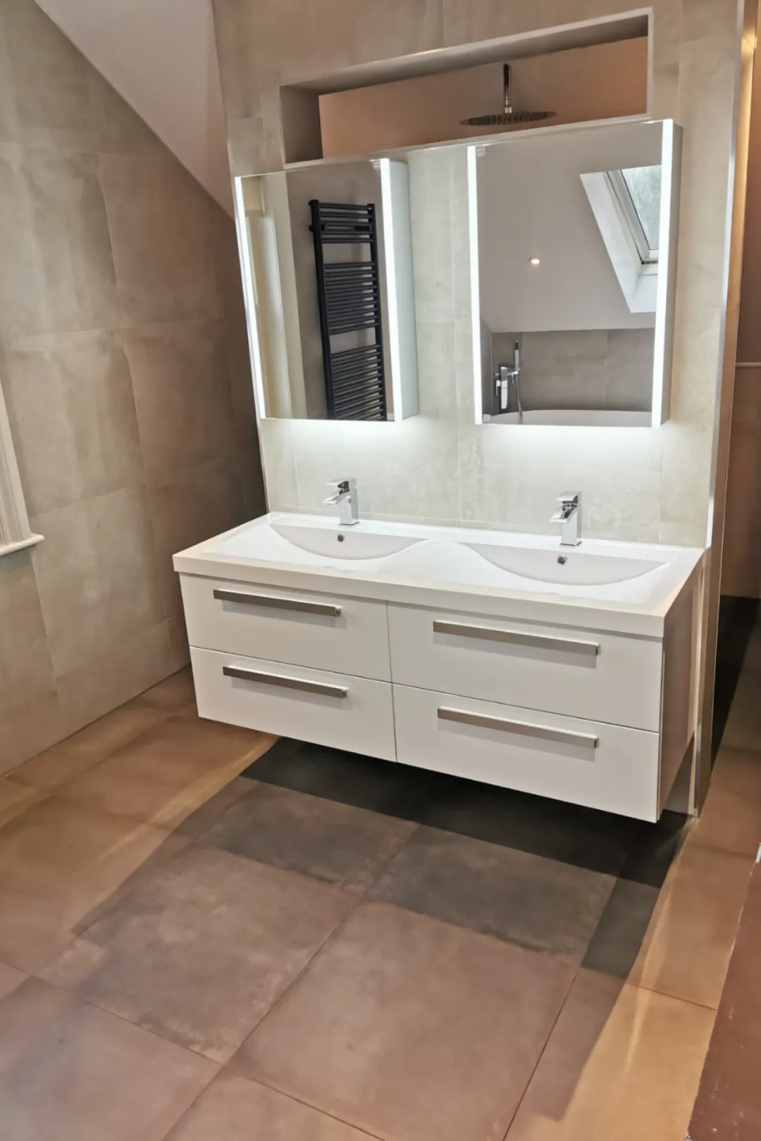 Bathroom after renovation