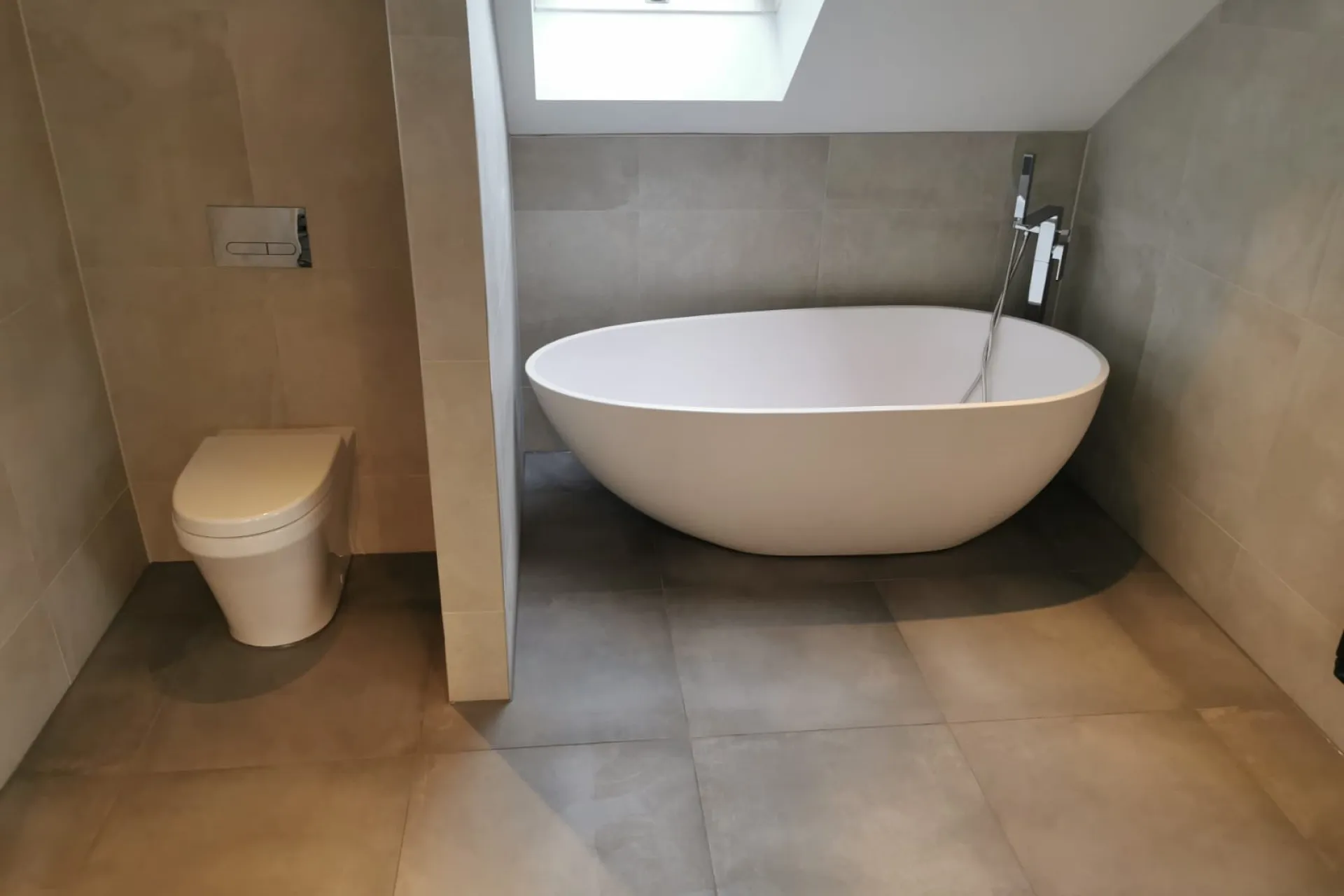 Bathroom after renovation