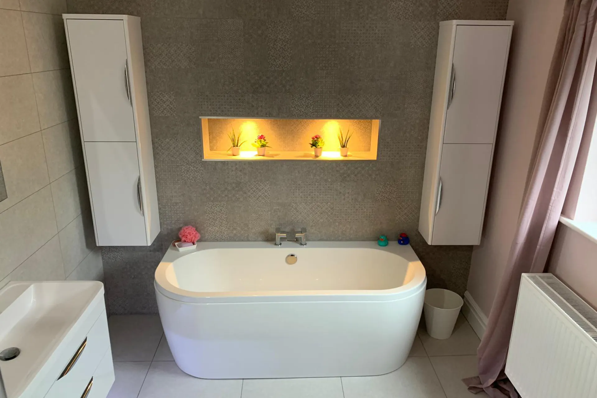 Bathroom after renovation