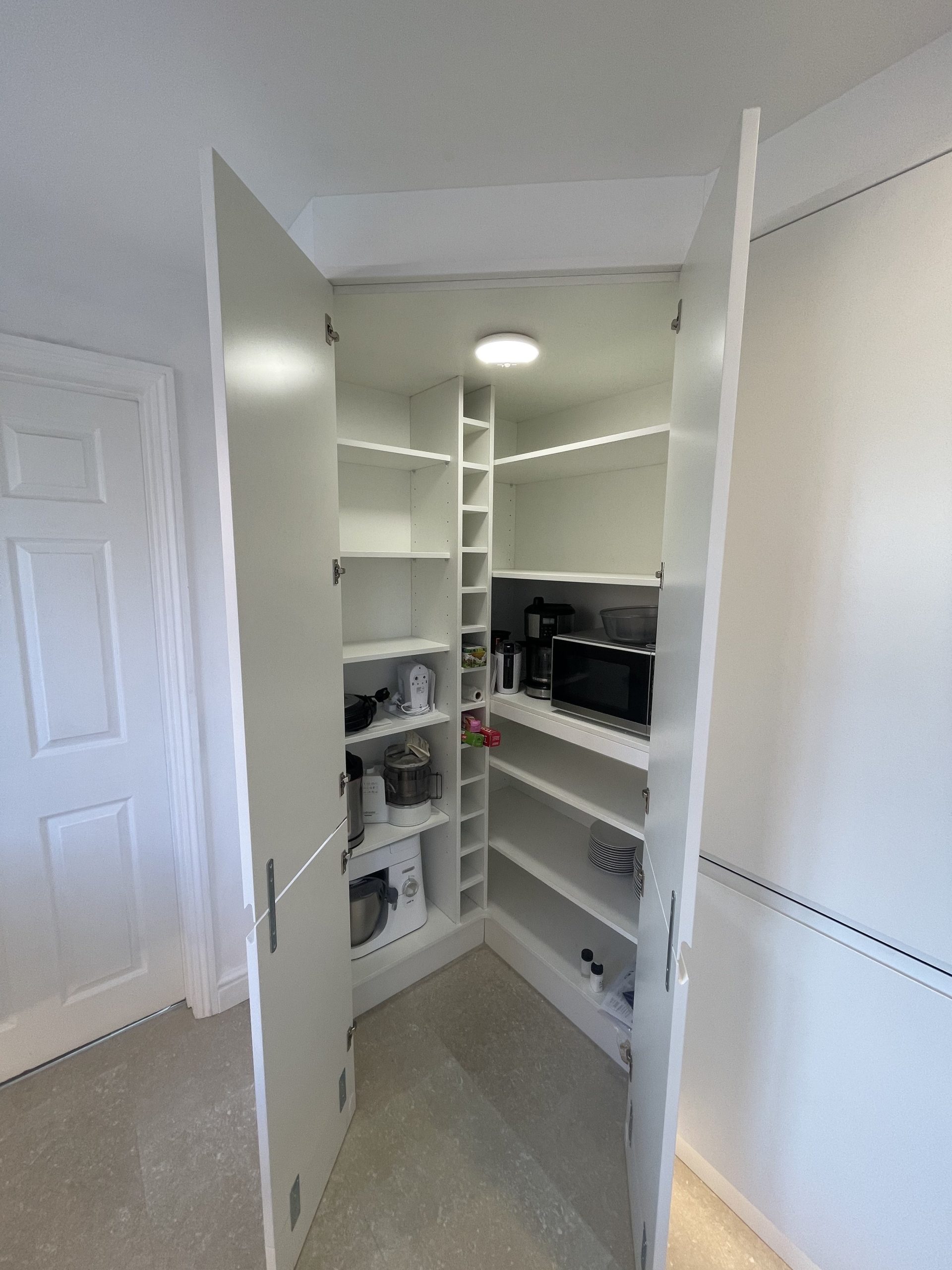 Bright Painted Kitchen Renovation in Langenhoe