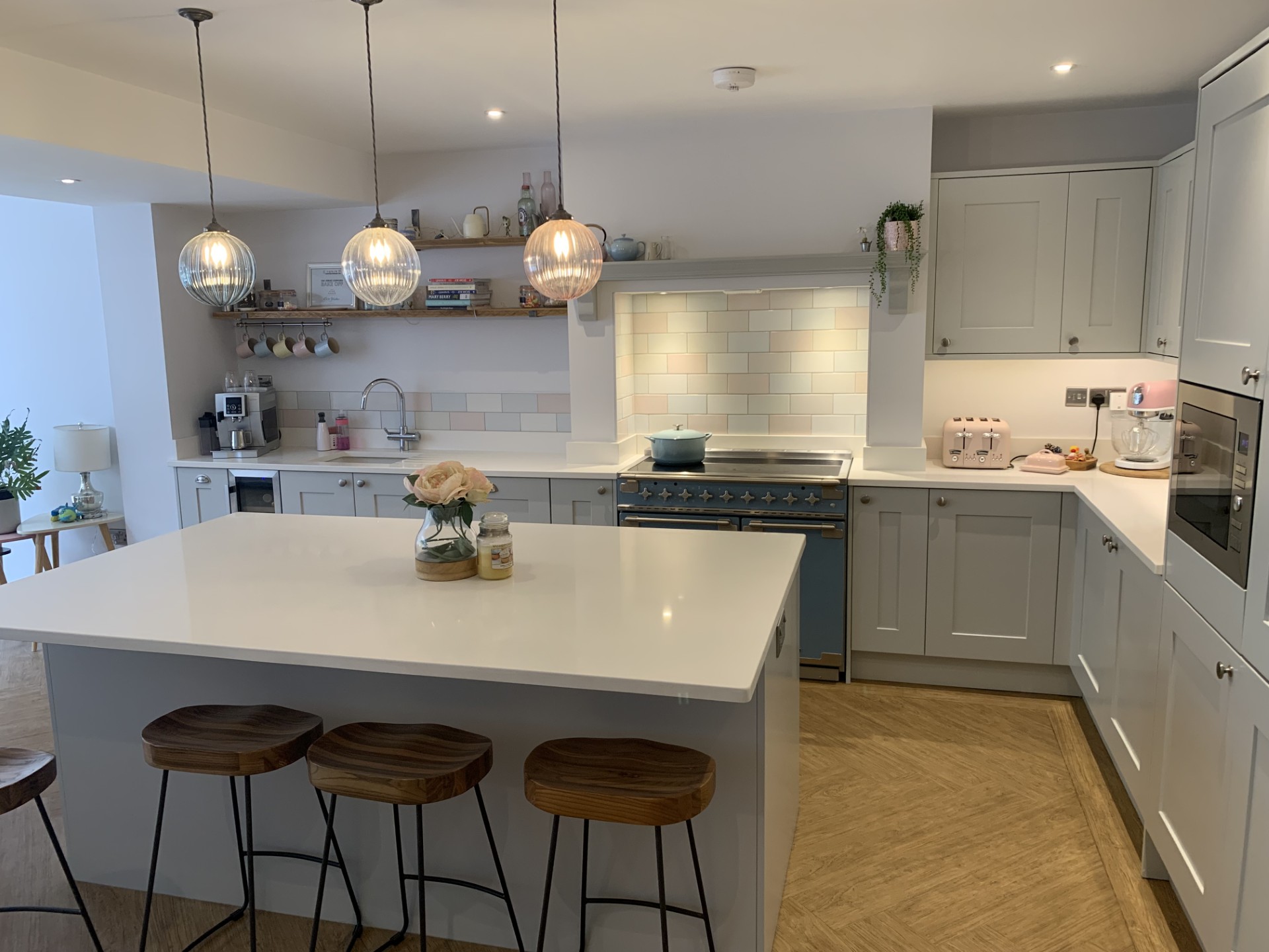 Completed Bellhouse Kitchens installation