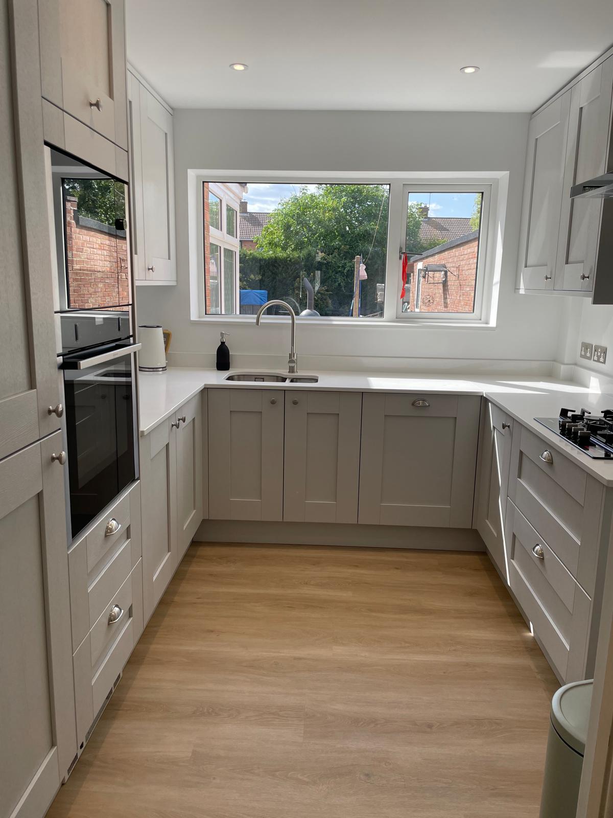 Completed Bellhouse Kitchens installation
