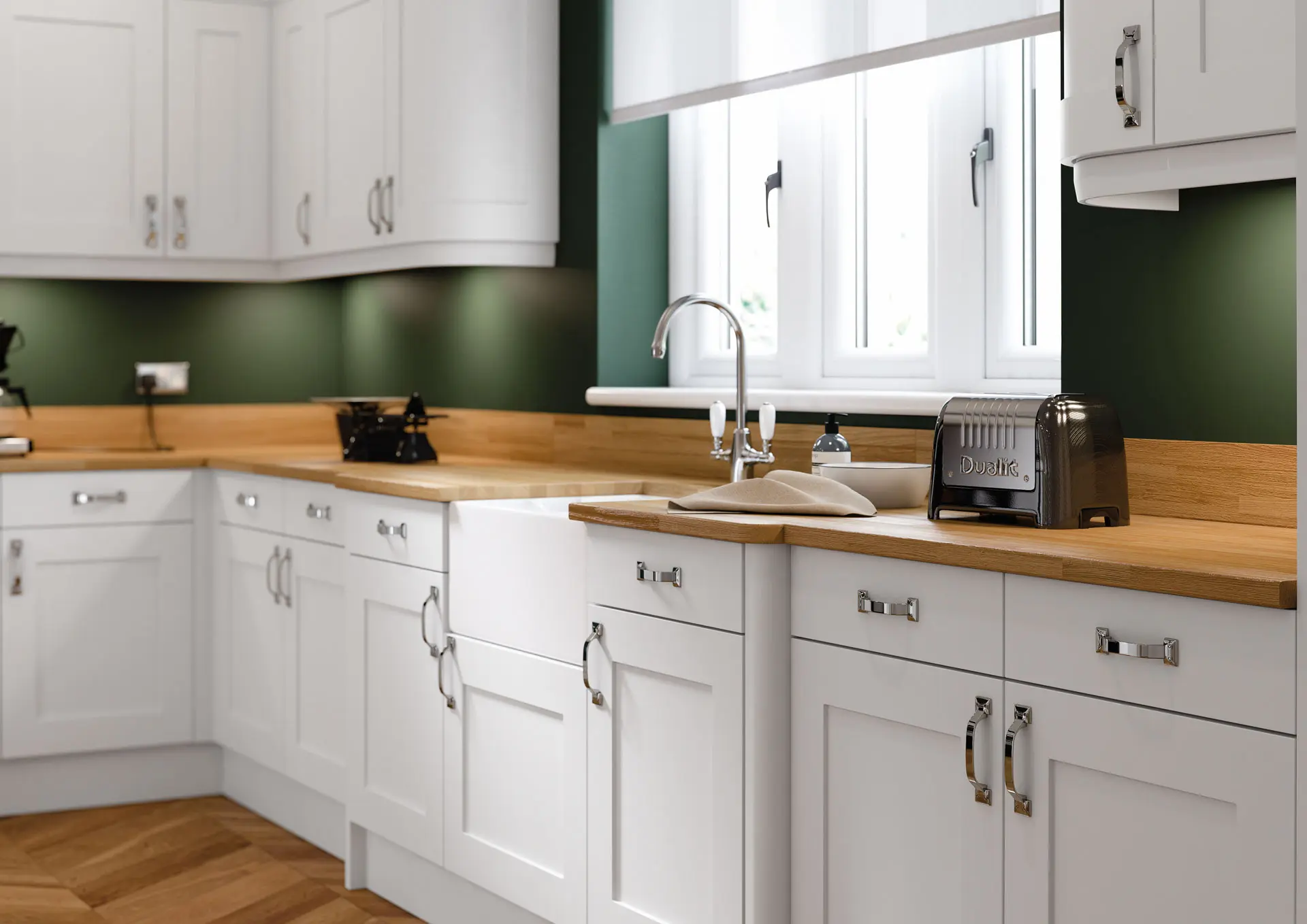 Portofino Kitchen Range showroom kitchen