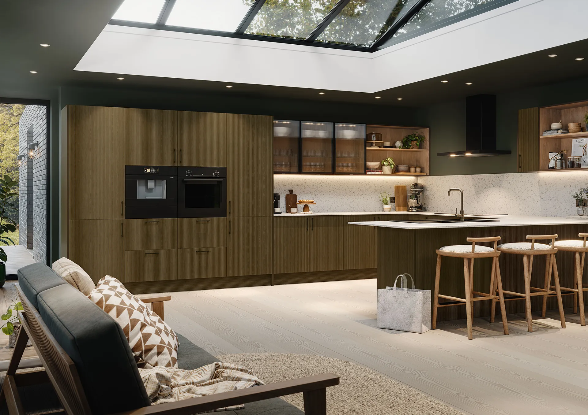 Quadra Reeded Kitchen Range kitchen range